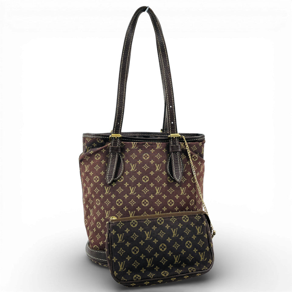 LOUIS VUITTON エベヌ モノグラム ミニラン　バケットPM M95226 ショルダーバッグ