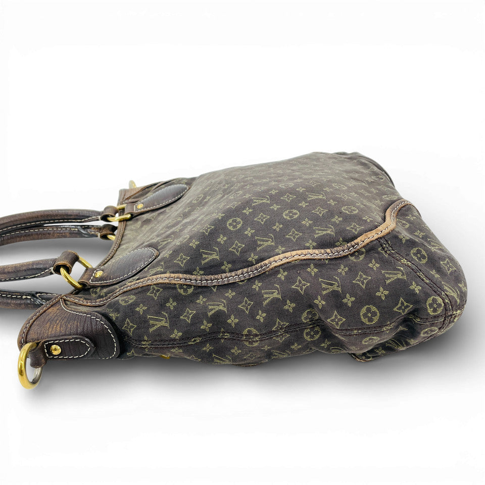 LOUIS VUITTON モノグラム エベヌ ミニラン ブザス アンジュール M95617 2WAY ハンドバッグ