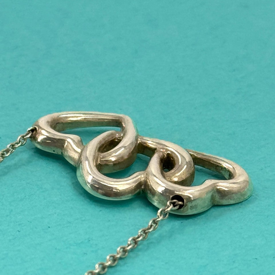 TIFFANY ネックレス   トリプルハート  925 SV