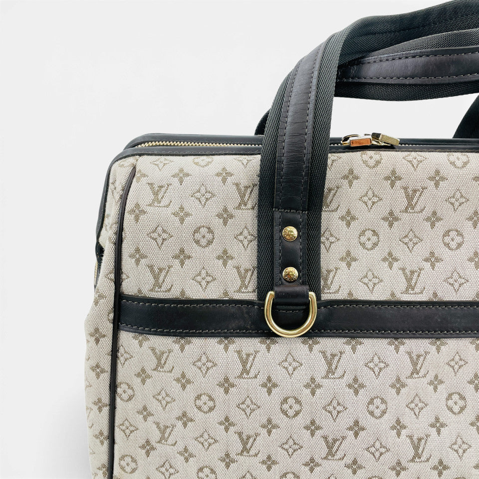 LOUIS VUITTON モノグラム ミニラン カーキ ジョセフィンGM M92310 ハンドバッグ