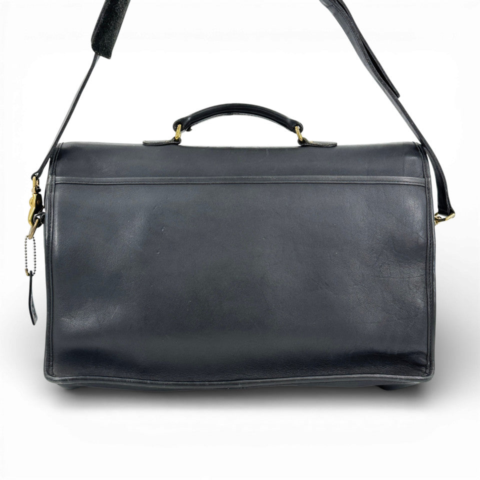 COACH ブラック 2WAY ショルダーバッグ アメリカ製 オールドコーチ