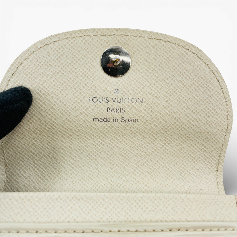 LOUIS VUITTON エピ ホワイト ポルトモネ　アコルディオン M6657J コインケース