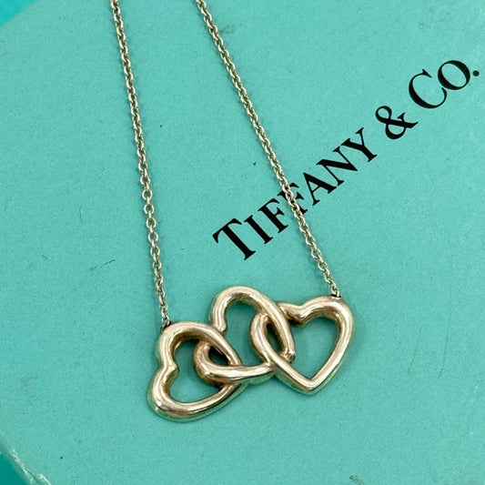 TIFFANY ネックレス   トリプルハート  925 SV