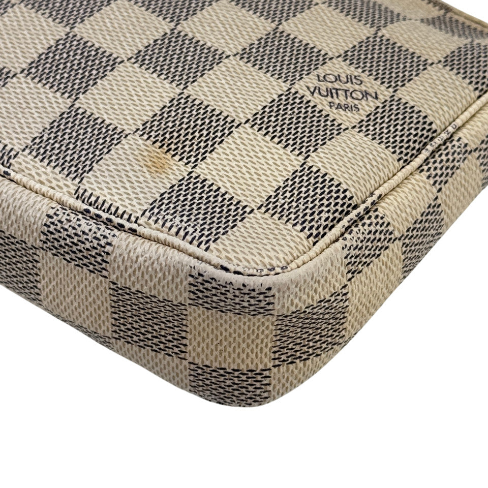 LOUIS VUITTON ダミエ アズール ポシェットアクセサリー N41207 ポーチ