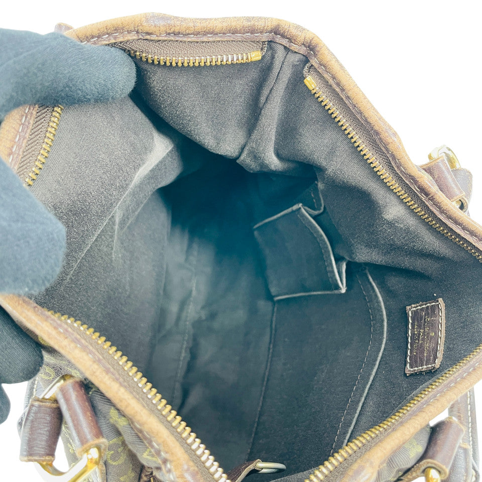 LOUIS VUITTON モノグラム エベヌ ミニミニラン ブザスアンジュール M95617 2WAY ハンドバッグ