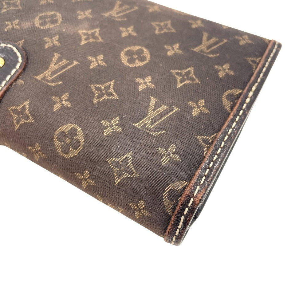 LOUIS VUITTON モノグラム ミニラン イディル ポルトフォイユ サラ ウォレット M63006