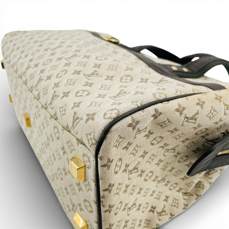 LOUIS VUITTON モノグラム ミニラン カーキ ジョセフィンGM M92310 ハンドバッグ