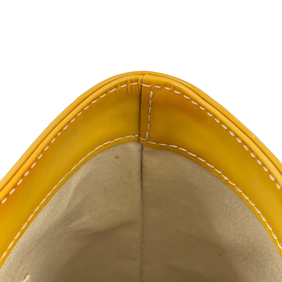 LOUIS VUITTON モノグラム ヴェルニ アヴァロンMM ブロンコレール M91743 ハンドバッグ