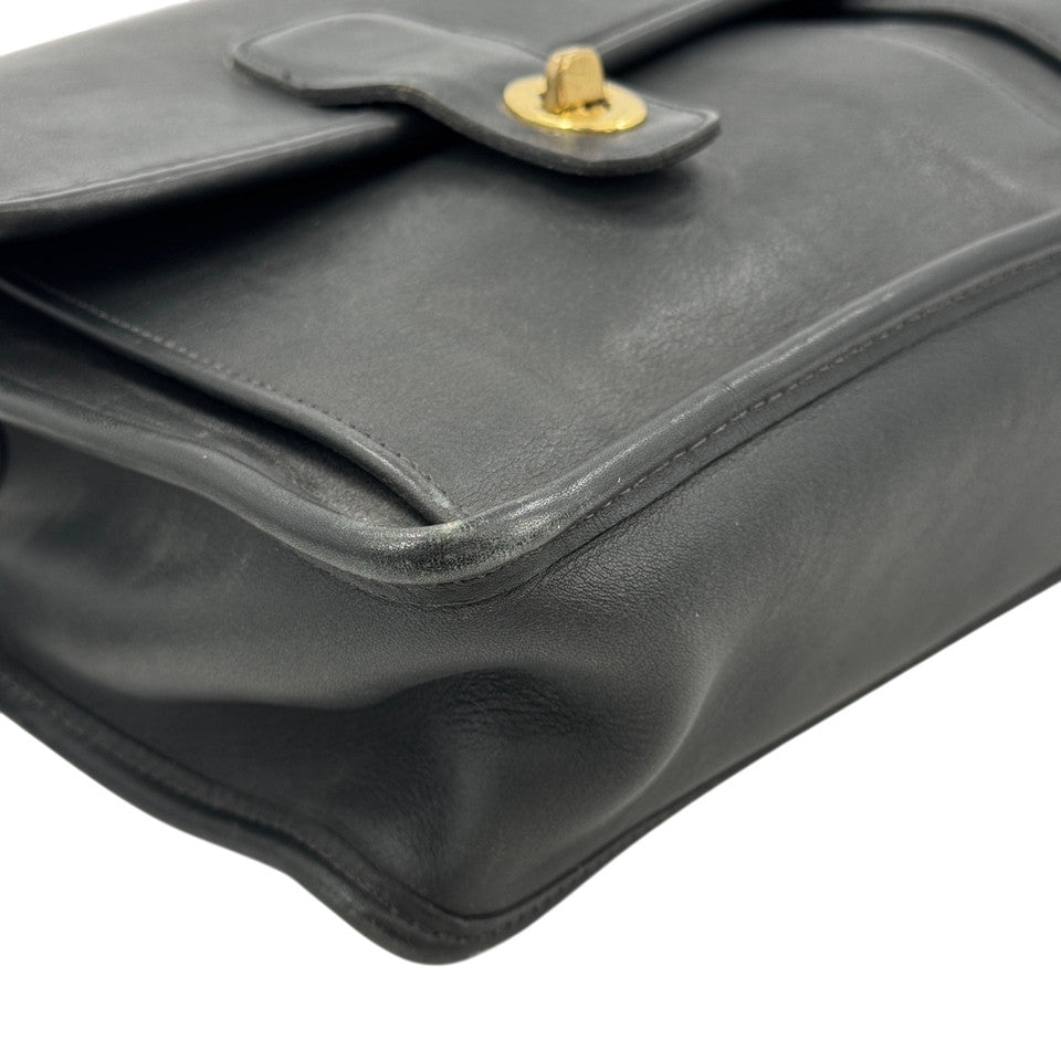 COACH ブラック 2WAY ショルダーバッグ アメリカ製 オールドコーチ