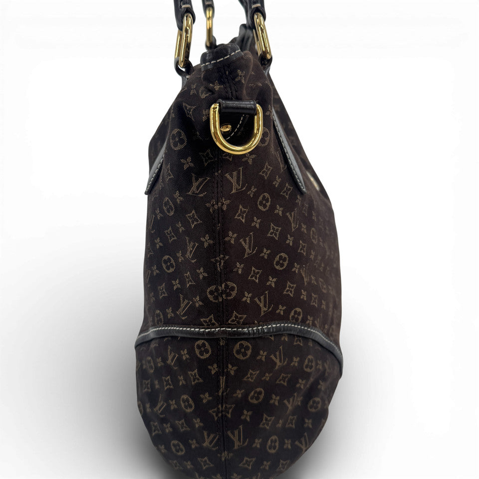 LOUIS VUITTON モノグラム ミニラン エベヌ イディール エレジー M5666 2WAY ハンドバッグ