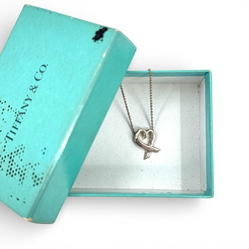 TIFFANY ネックレス SV 925 パロマピカソ ラビングハート