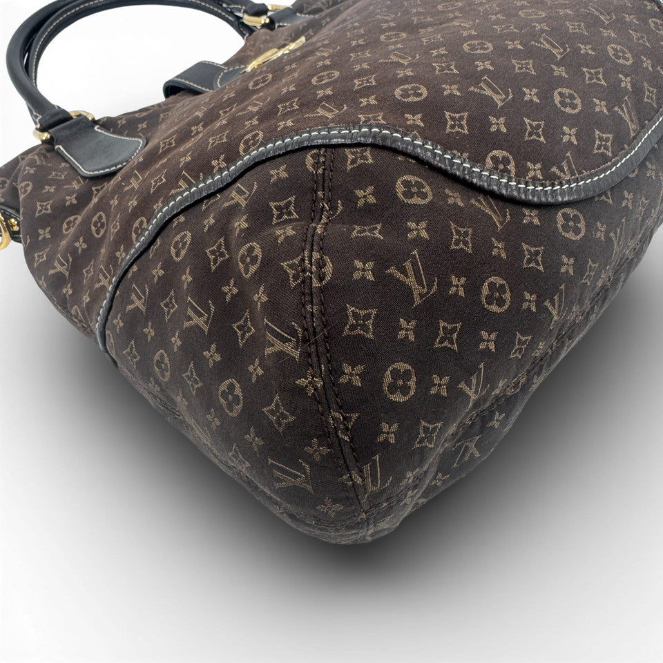 LOUIS VUITTON モノグラム ミニラン エベヌ イディール エレジー M5666 2WAY ハンドバッグ