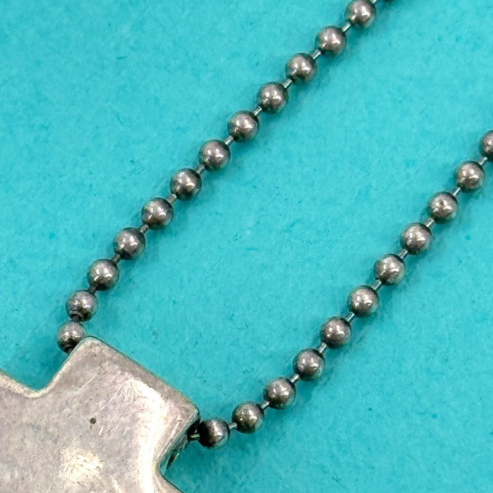TIFFANY ネックレス   クロス  925 SV
