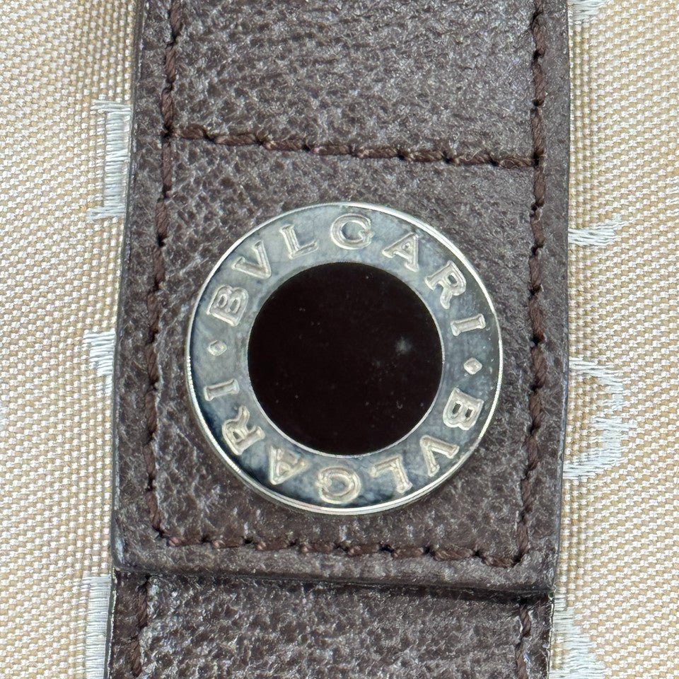 BVLGARI ロゴマニア キャンバス トートバッグ