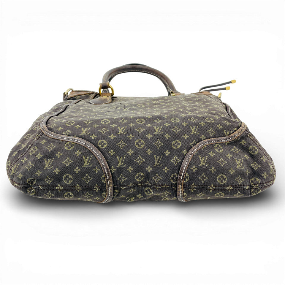 LOUIS VUITTON モノグラム エベヌ ミニラン ブザス アンジュール M95617 2WAY ハンドバッグ