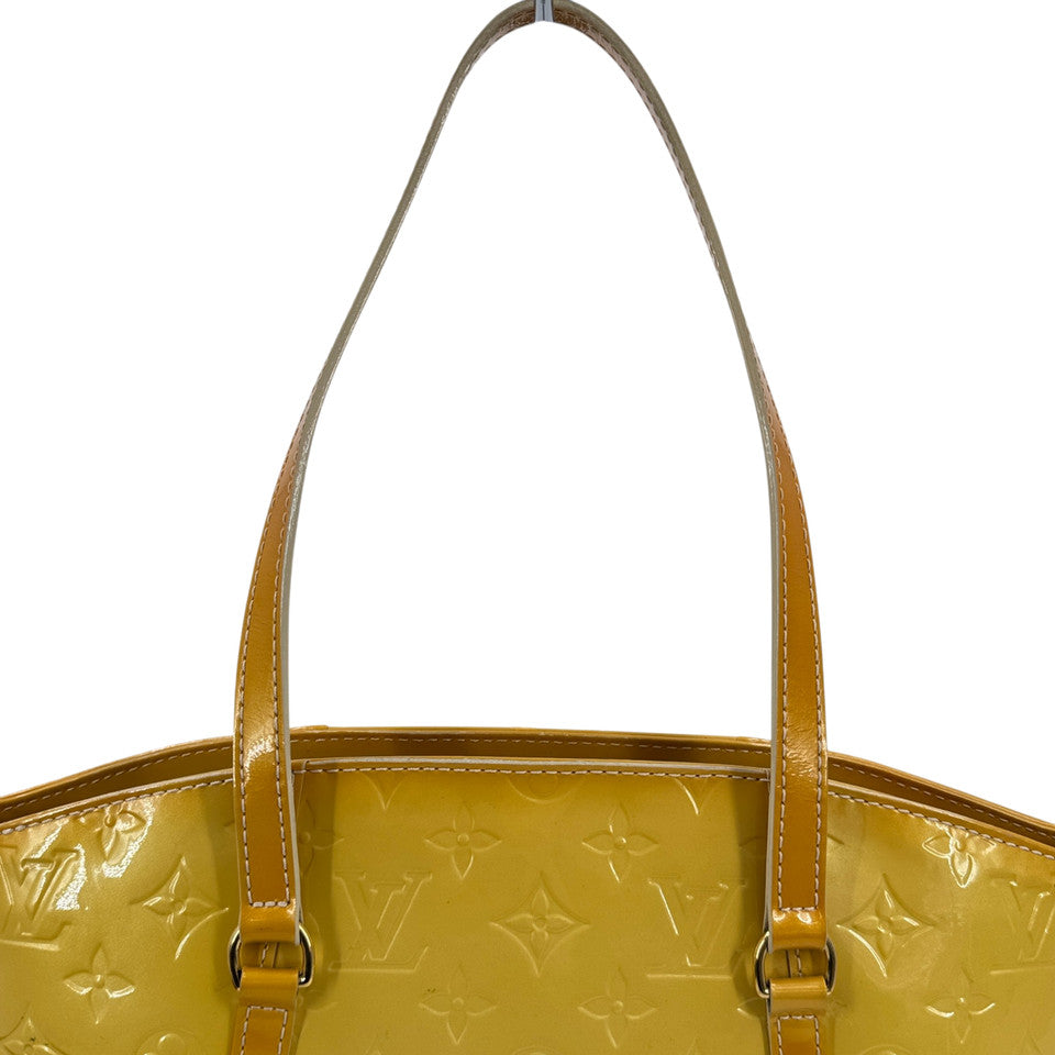 LOUIS VUITTON モノグラム ヴェルニ アヴァロンMM ブロンコレール M91743 ハンドバッグ