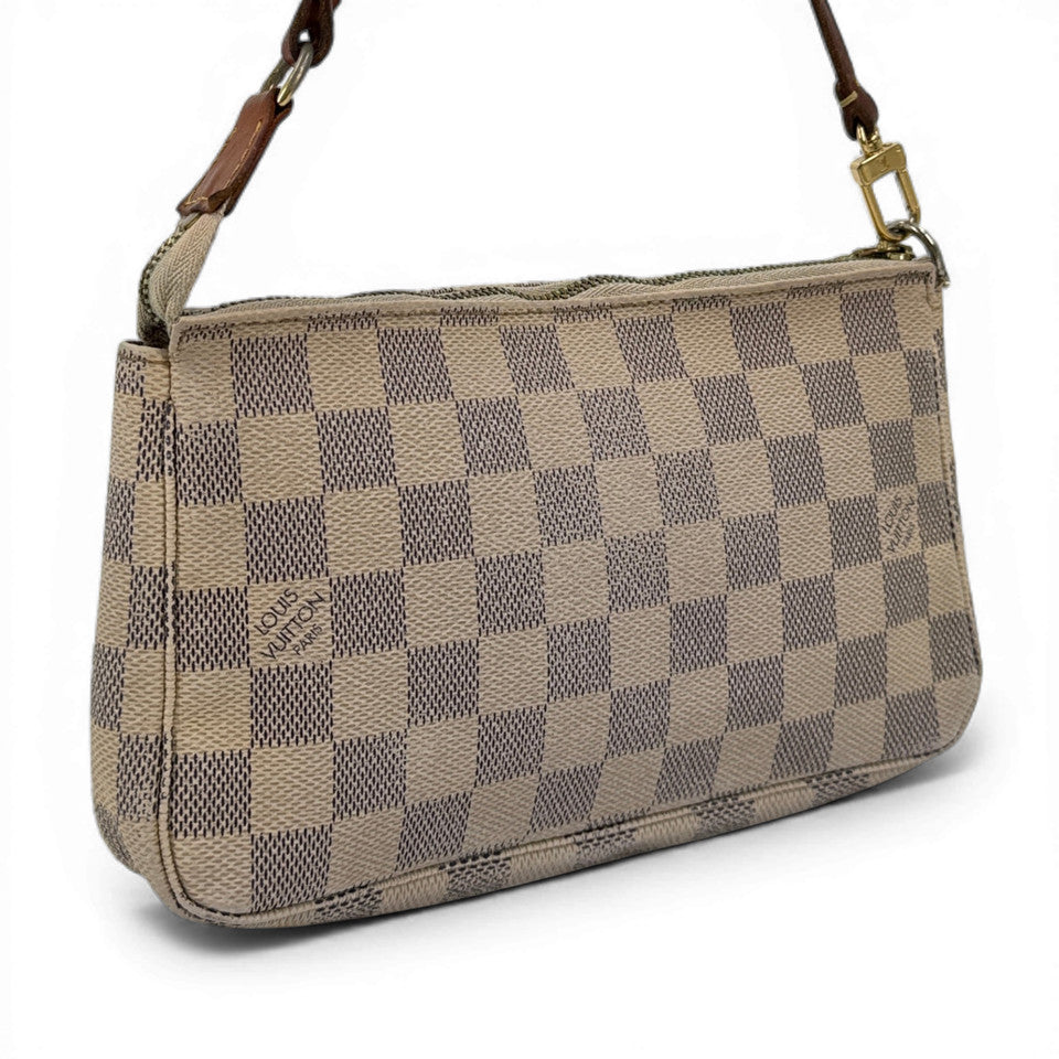 LOUIS VUITTON ダミエ アズール ポシェットアクセサリー N41207 ポーチ