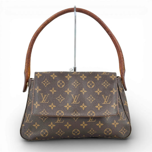 LOUIS VUITTON モノグラム ミニループ M51147 ショルダーバッグ