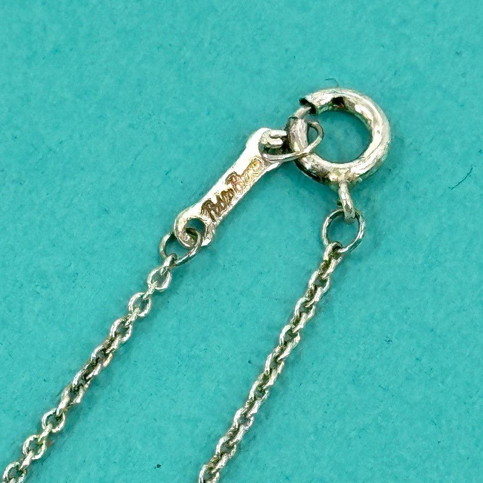 TIFFANY ネックレス   キス クロス  925 SV