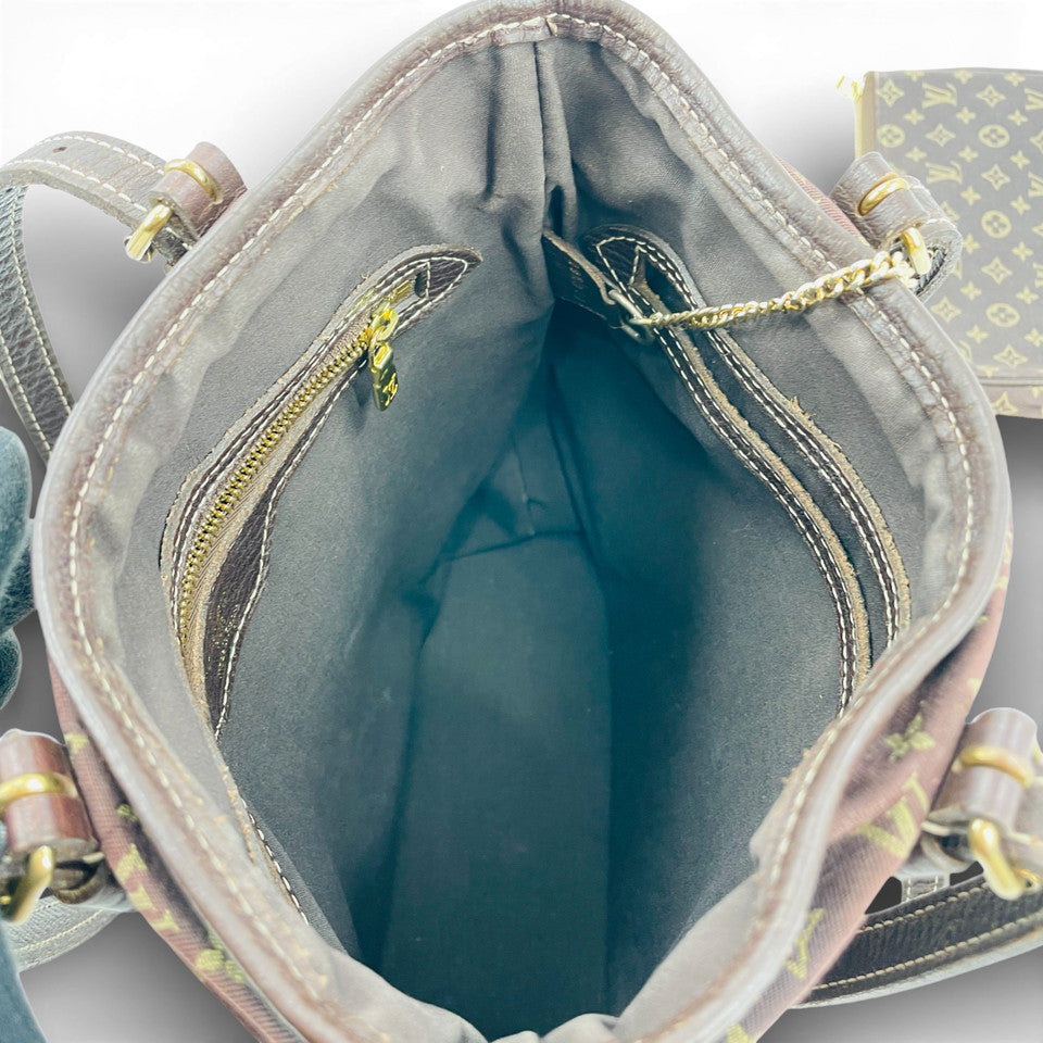 LOUIS VUITTON エベヌ モノグラム ミニラン　バケットPM M95226 ショルダーバッグ