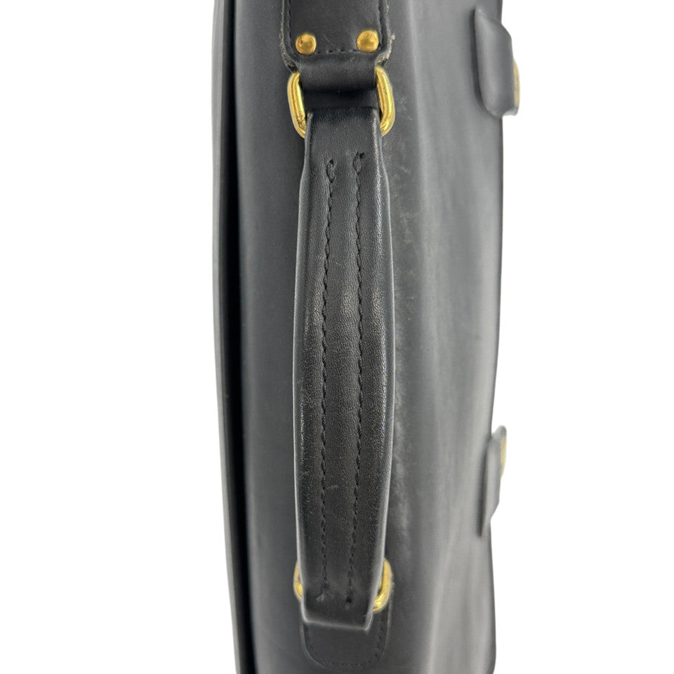 COACH ブラック 2WAY ショルダーバッグ アメリカ製 オールドコーチ