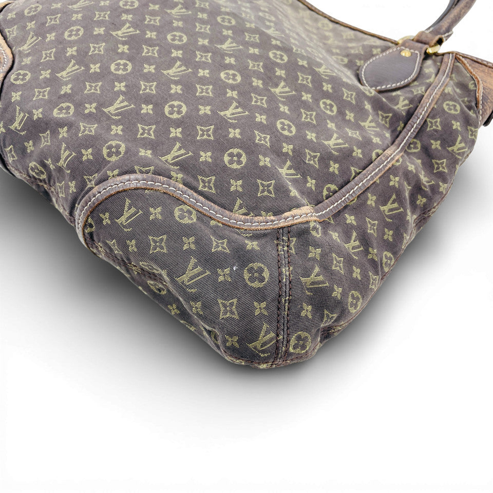LOUIS VUITTON モノグラム エベヌ ミニラン ブザス アンジュール M95617 2WAY ハンドバッグ