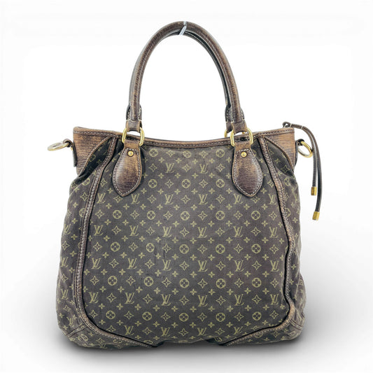 LOUIS VUITTON モノグラム エベヌ ミニラン ブザス アンジュール M95617 2WAY ハンドバッグ