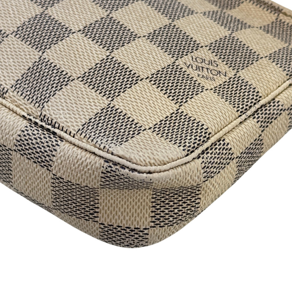 LOUIS VUITTON ダミエ アズール ポシェットアクセサリー N41207 ポーチ