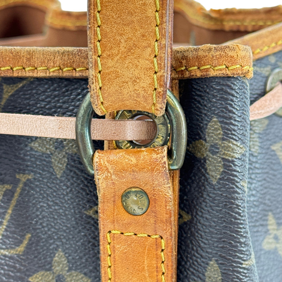 LOUIS VUITTON モノグラム ノエ M42224 巾着 ショルダーバッグ