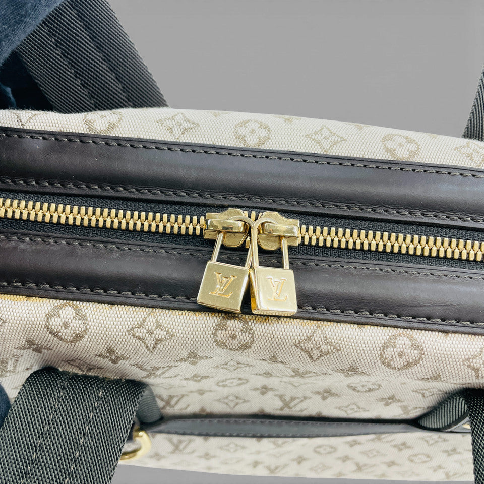 LOUIS VUITTON モノグラム ミニラン カーキ ジョセフィンGM M92310 ハンドバッグ