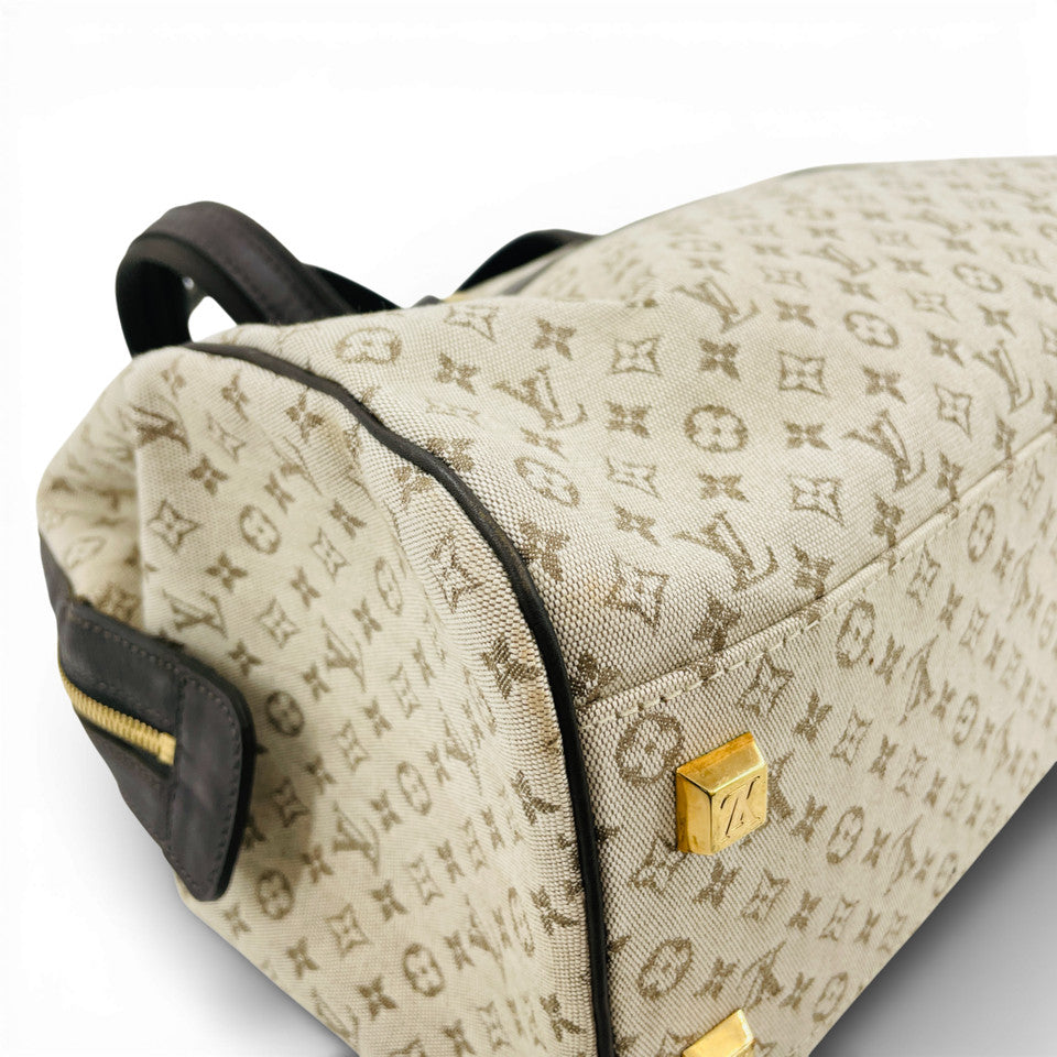 LOUIS VUITTON モノグラム ミニラン カーキ ジョセフィンGM M92310 ハンドバッグ