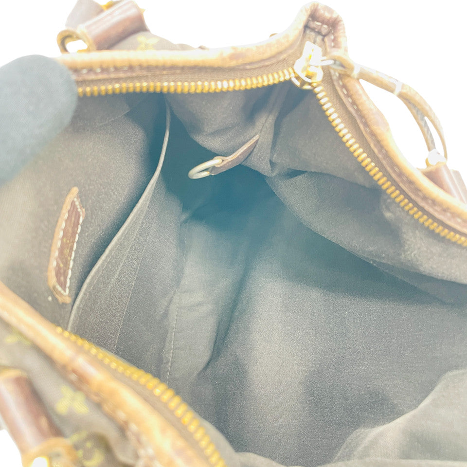 LOUIS VUITTON モノグラム エベヌ ミニミニラン ブザスアンジュール M95617 2WAY ハンドバッグ