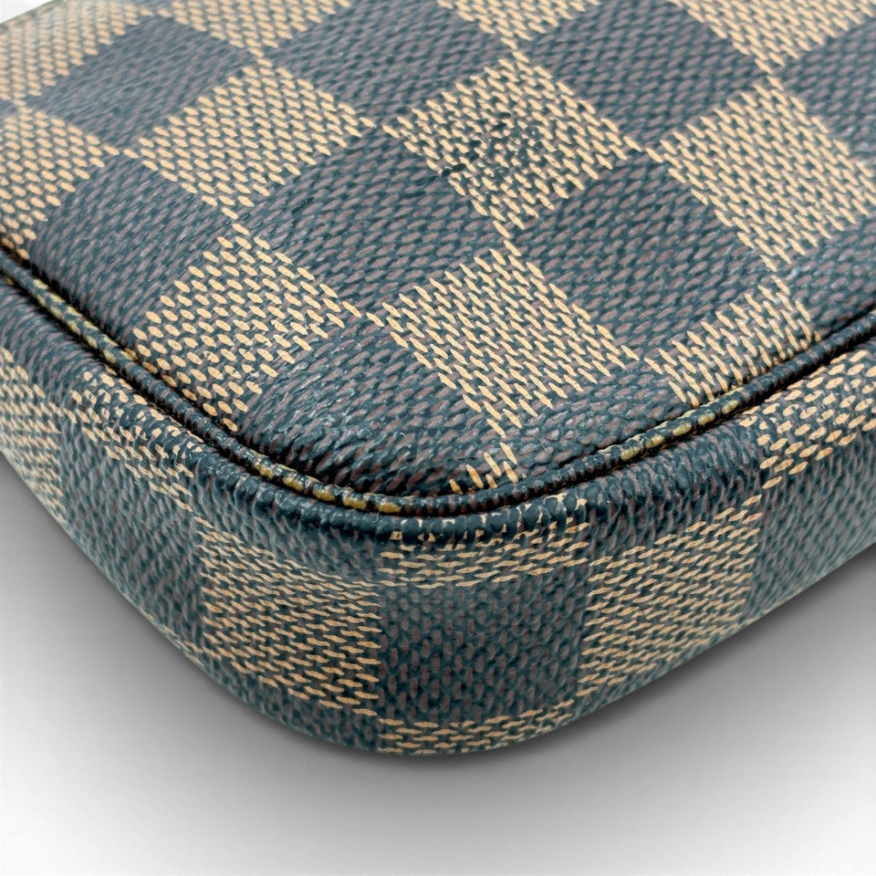 LOUIS VUITTON ダミエ エベヌ ポシェット アクセサリー ポーチ N58009
