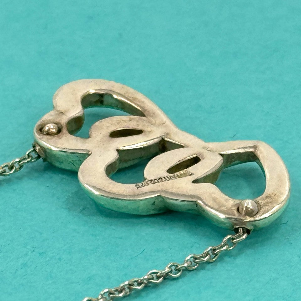 TIFFANY ネックレス   トリプルハート  925 SV
