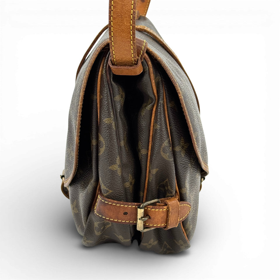 LOUIS VUITTON モノグラム ソミュール30 M42256 ショルダーバッグ