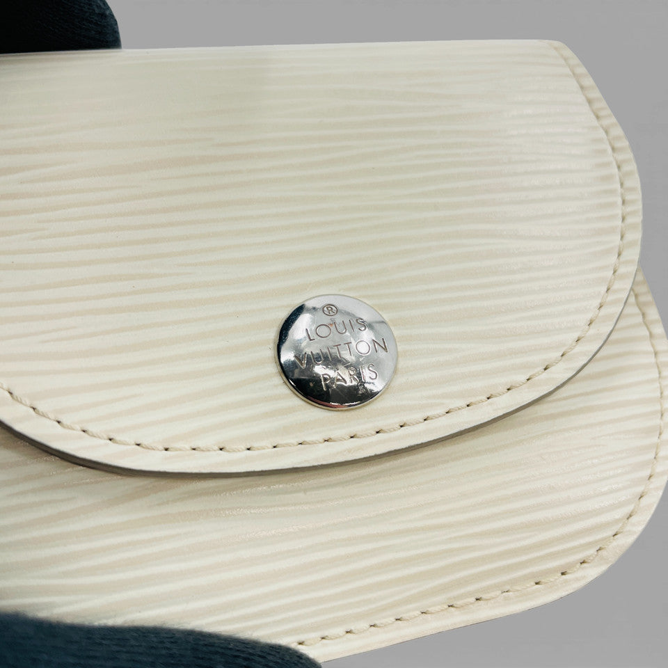 LOUIS VUITTON エピ ホワイト ポルトモネ　アコルディオン M6657J コインケース