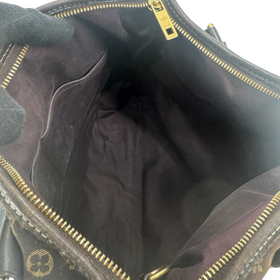 LOUIS VUITTON モノグラム ミニラン エベヌ イディール エレジー M5666 2WAY ハンドバッグ