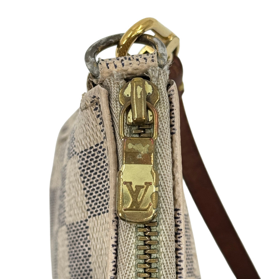 LOUIS VUITTON ダミエ アズール ポシェットアクセサリー N41207 ポーチ
