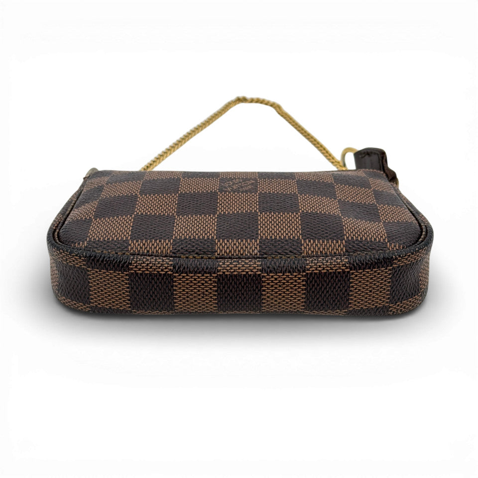 LOUIS VUITTON ダミエ エベヌ ポシェット アクセサリー ポーチ N58009