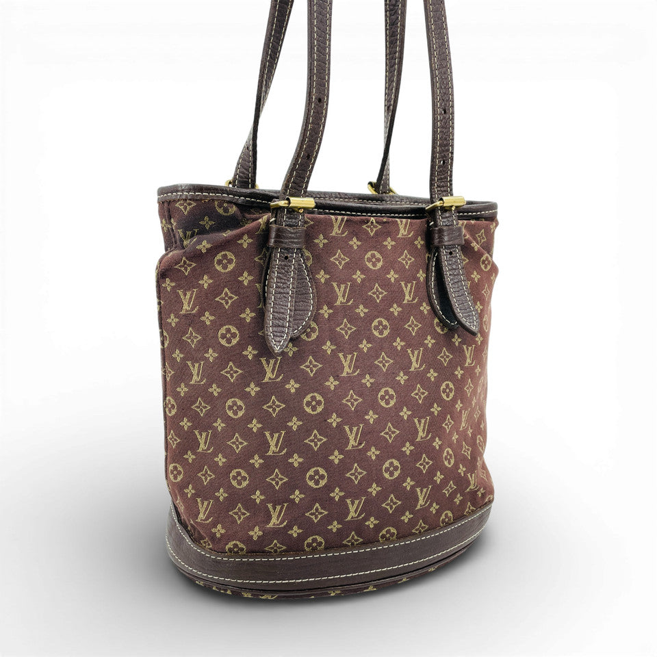 LOUIS VUITTON エベヌ モノグラム ミニラン　バケットPM M95226 ショルダーバッグ