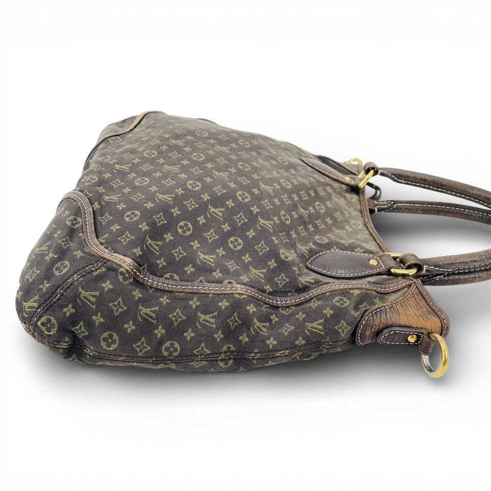 LOUIS VUITTON モノグラム エベヌ ミニラン ブザス アンジュール M95617 2WAY ハンドバッグ