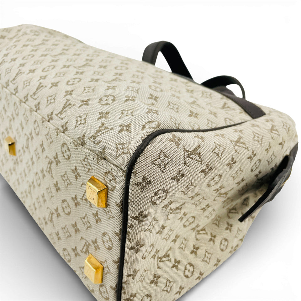 LOUIS VUITTON モノグラム ミニラン カーキ ジョセフィンGM M92310 ハンドバッグ
