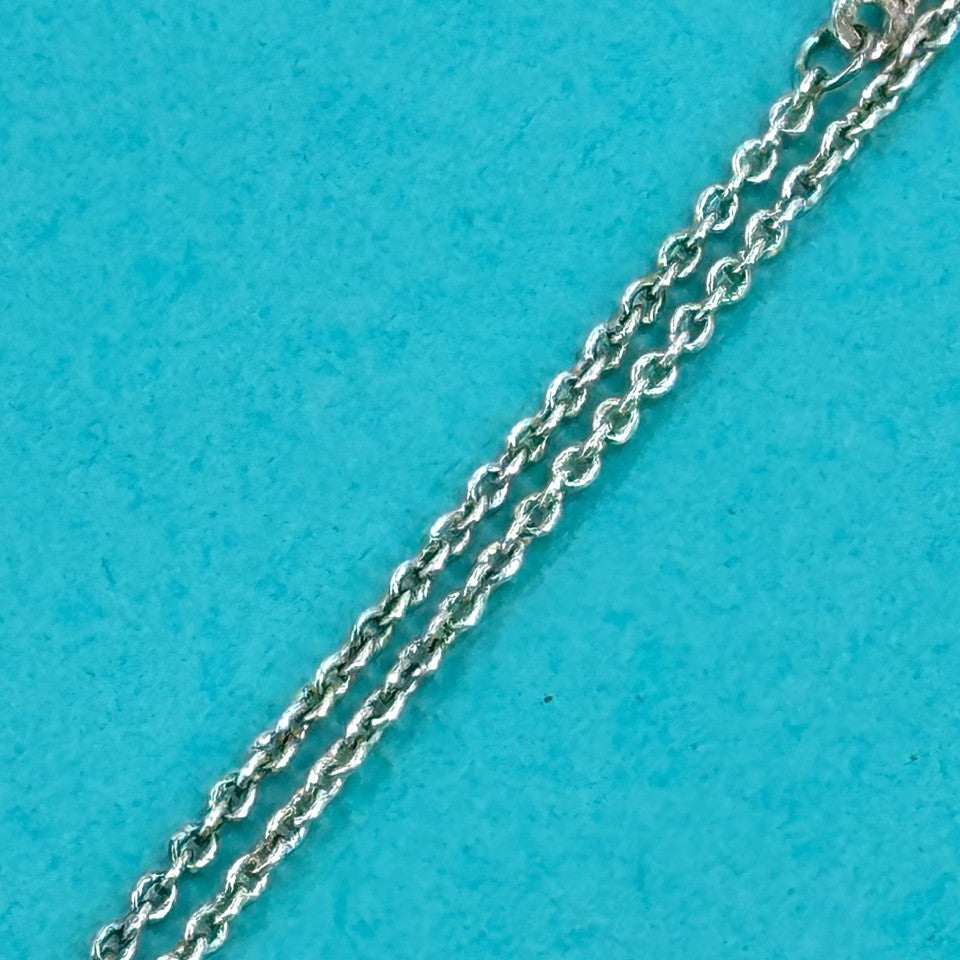TIFFANY ネックレス   キス クロス  925 SV