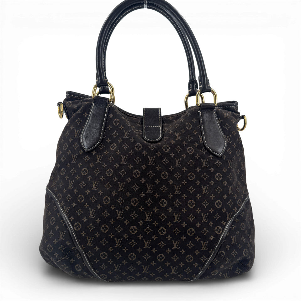 LOUIS VUITTON モノグラム ミニラン エベヌ イディール エレジー M5666 2WAY ハンドバッグ
