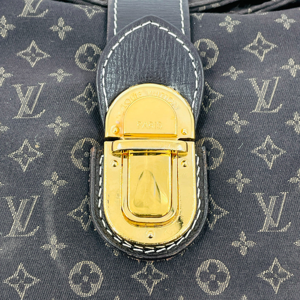 LOUIS VUITTON モノグラム エベヌ ミニラン イディール ロマンス　M56699 ショルダーバッグ