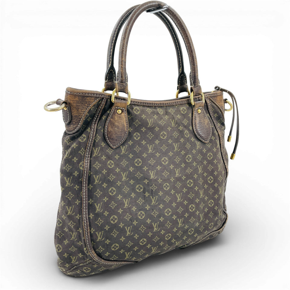 LOUIS VUITTON モノグラム エベヌ ミニラン ブザス アンジュール M95617 2WAY ハンドバッグ