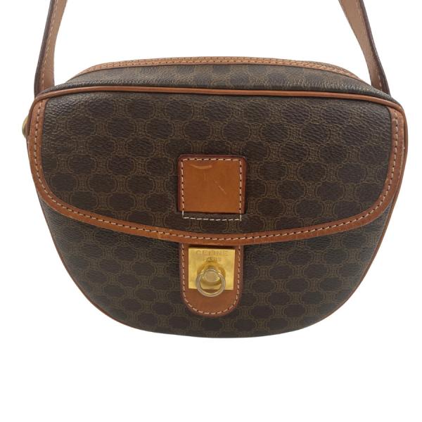 CELINE　ショルダーバッグ　マカダム柄