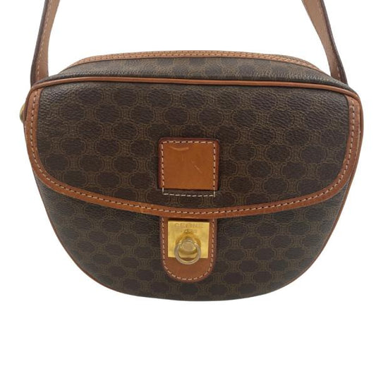 CELINE　ショルダーバッグ　マカダム柄