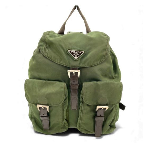 PRADA リュックサック　テスート カーキ