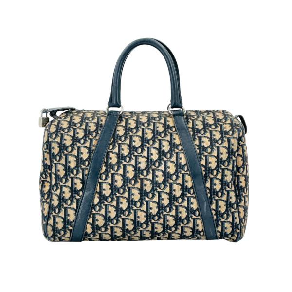 DIOR　ミニボストンバッグ　ネイビー